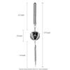 YHQVV1 Car Interior Accessories Rearview Mirror Hanging Ornaments Decorative Pendants For Citroen C1 C2 C3 C4 C4L VTS C-ELYSEE C3-XR C6