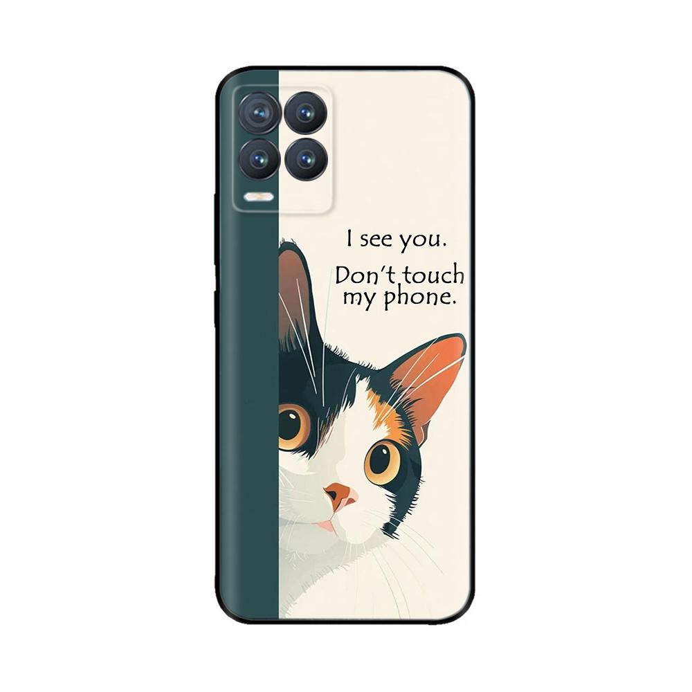 Чехол для Realme 8 Милый Мультяшный Расписной Силиконовый Задний Чехол для Realme 8 Pro 8i Realme8 4G RMX3085 Мягкий ТПУ Чехол для Телефона Coque Etui