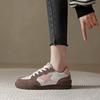 Leather Women's New Retro Star Board Shoes Women's Versatile Platform Casual Sports Single Shoes Women