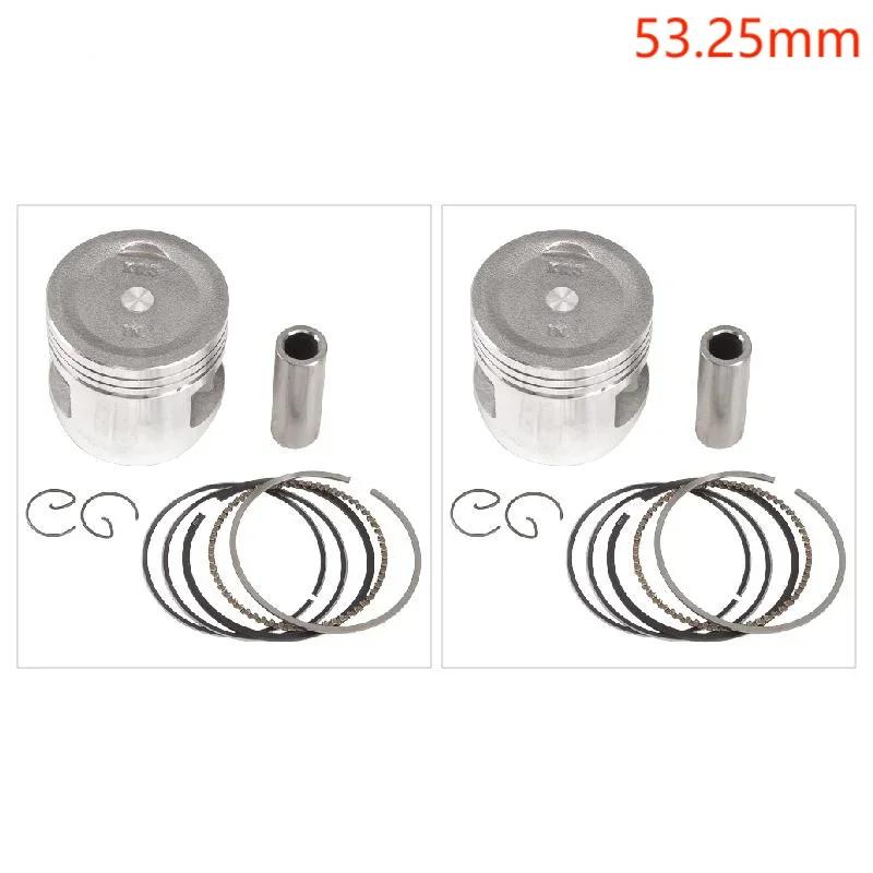 53mm 53.25mm 53.5mm 53.75mm 54mm Motorcycle Piston Piston Ring Kit For Honda CA250 CM250