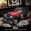 Mold King 10114 Технический строительный блок T50 Набор для сборки старинных автомобилей Классическая модель автомобиля Кирпичные игрушки для детей Рождественский подарок