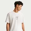 Nike Sportswear T Shirts Men's Sail White Crew Neck Moderate