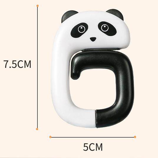 Strong Load-Bearing Desktop Bag Hook Table-Side Non-Slip Schoolbag Key Hanger Hook Foldable Cartoon Animal Hooks