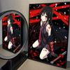 Японское аниме Akame Ga KILL Плакаты Печать Искусство Скандинавская эстетика Холст Картина для гостиной Бар Игровая комната Домашнее украшение