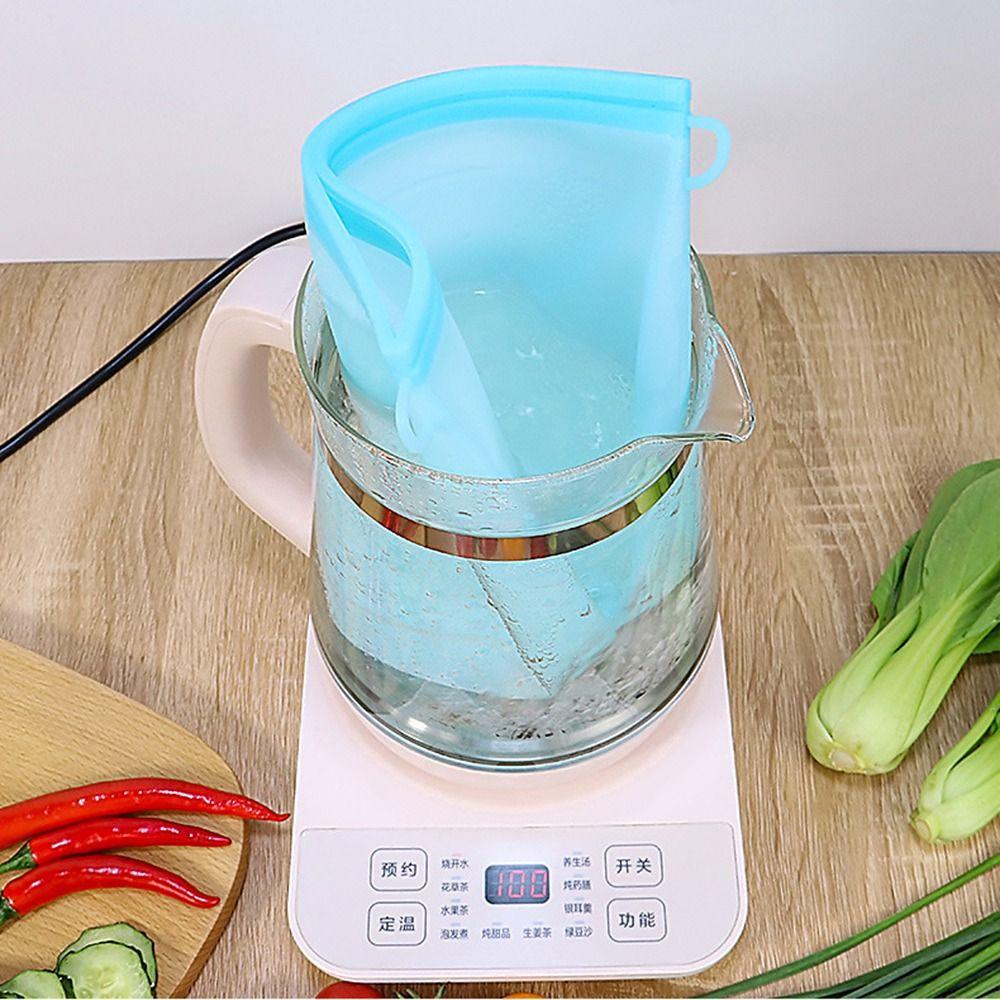 Reusable Food Storage Container Microwave Dishwasher Safe Kitchen Fresh Bag Meal Prep