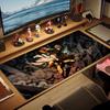One Punch Man Mouse Pad Large Gaming Table Cushion Nonslip Laptop Tablet Big Mousepad Xxl Mat Mini Pc Playmat With Lock Edge