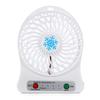 Portable Rechargeable LED Light Fan  Cooler  Desk USB 18650 Battery Fan