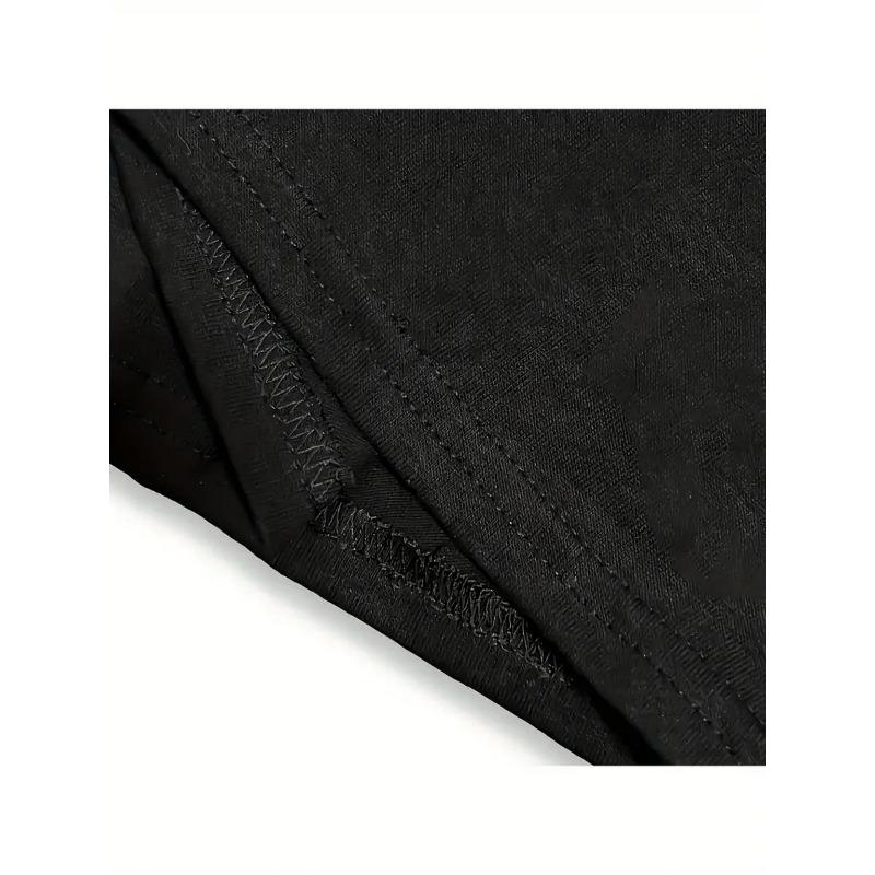 Европейские размеры Мужская цветная футболка с рисунком скелета кролика круглый вырез короткий рукав черный яркий принт повседневная одежда можно стирать в машине