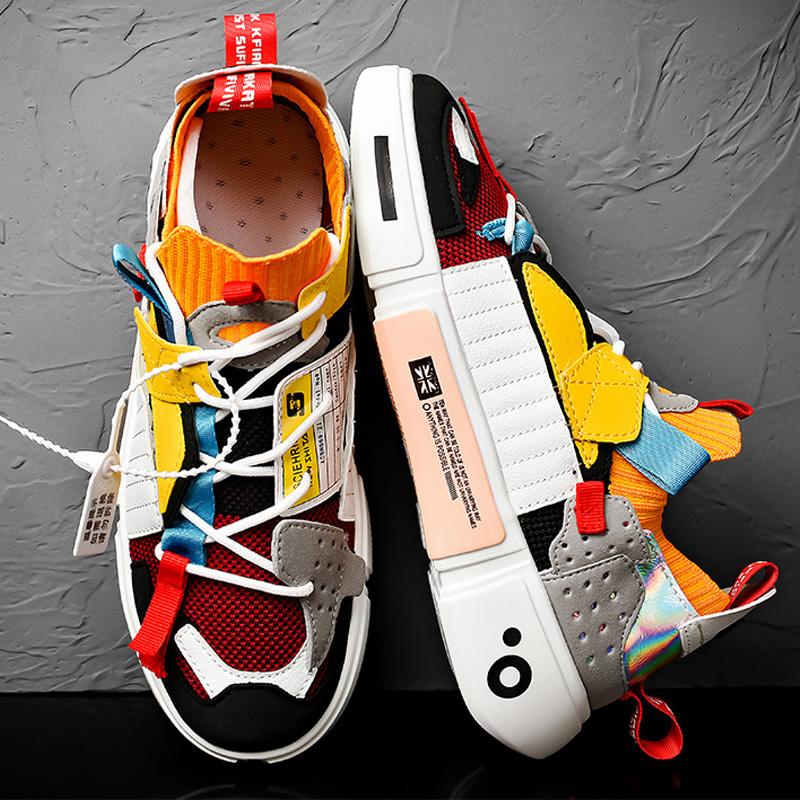 Мужская обувь Кроссовки Мужская Мужская повседневная обувь Tenis Роскошная обувь Trainer Race Дышащая обувь модные лоферы Кроссовки для мужчин