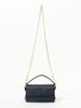 Life Store by Business Jacket AULENTTI Chain Mini Shoulder Bag NAVY FREE [Beaming Beams] Women's