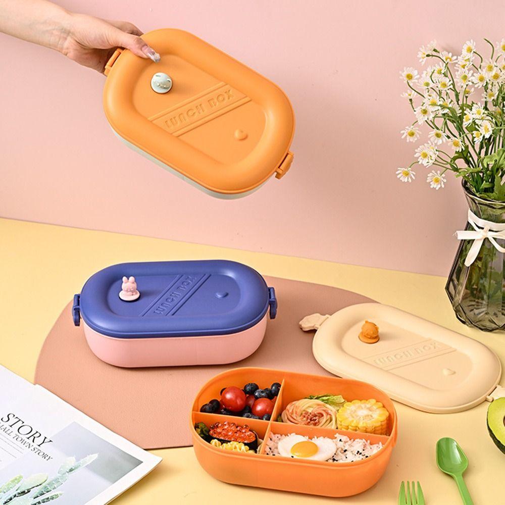 Leakproof Food Storage Container Microwavable Fruit Food Boxes Spice Container Lunch Box Camping