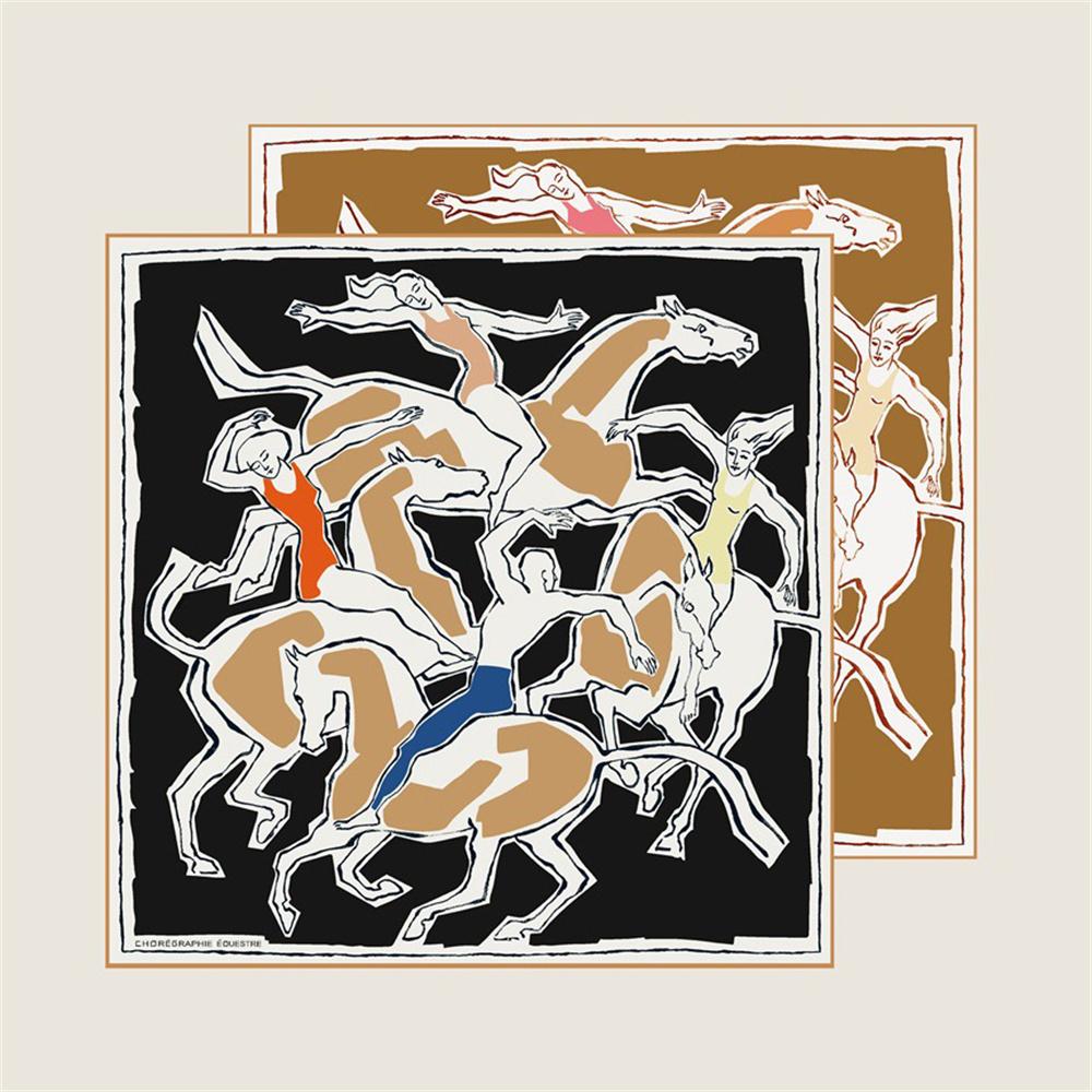 Silk Scarves Wraps Leather Boots Printed Twill Silk Scarf Women Shawls Luxury Design Hijabs Fashion Square Curled Shawl