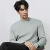 Long-Sleeved T-Shirt Men'S Medium-Turtleneck Bottoming Shirt Autumn And Winter With Warm Close-Fitting Solid Color Top Casual