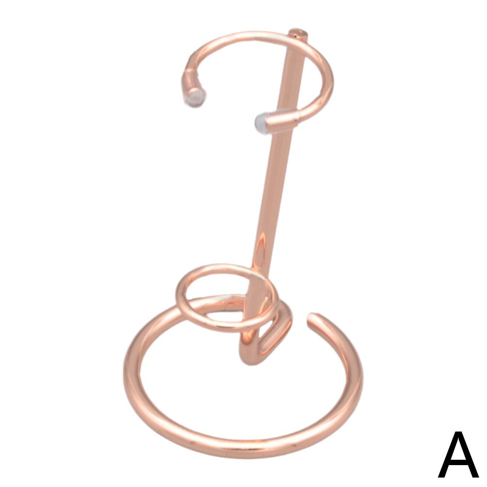 Подставка под кристалл скипетр, креативная шестиугольная подставка под кристалл, украшение для палочки в стиле ретро C8C5
