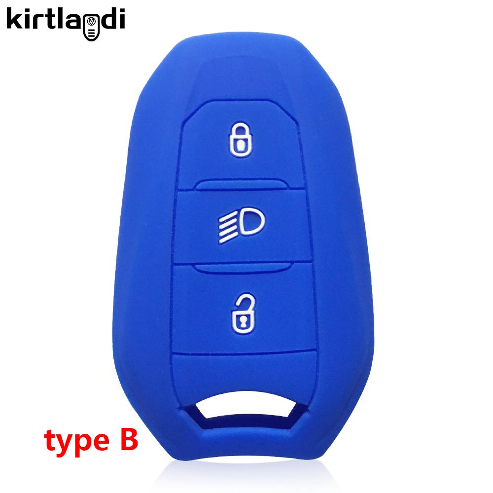Для Fiat Scudo для Opel Combo для Peugeot Rifter 2020 207 208 307 308 407 408 5008 308SW 2008 для Citroen C4 Чехол-кожура для ключа