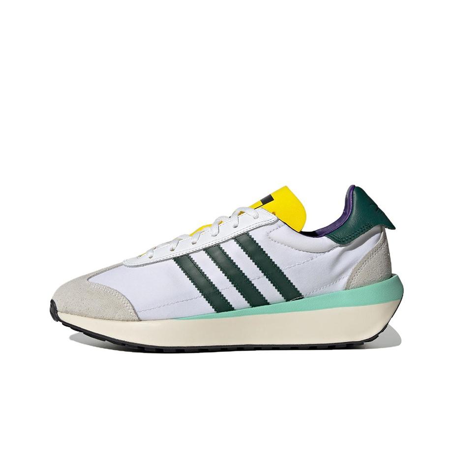 adidas Кроссовки Unisex Country XLG Белый Колледжский Зеленый Желтый Облачно-Белый IF8118