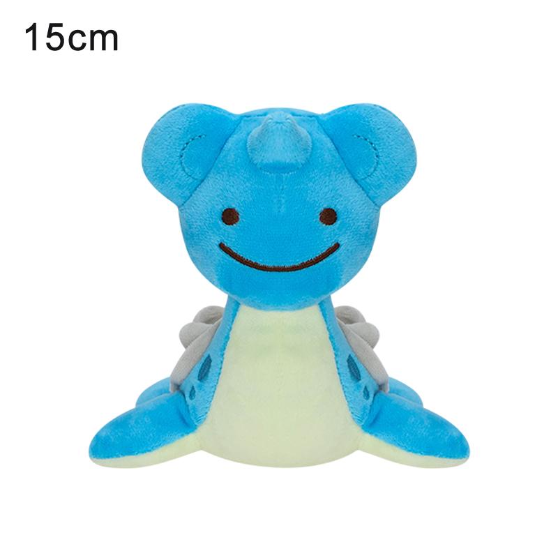 Plush Toys Gengar Mimikyu Dragonite Lapras Squirtle Bulbasaur Stuffed Dolls Anime Birthday Christmas Gifts