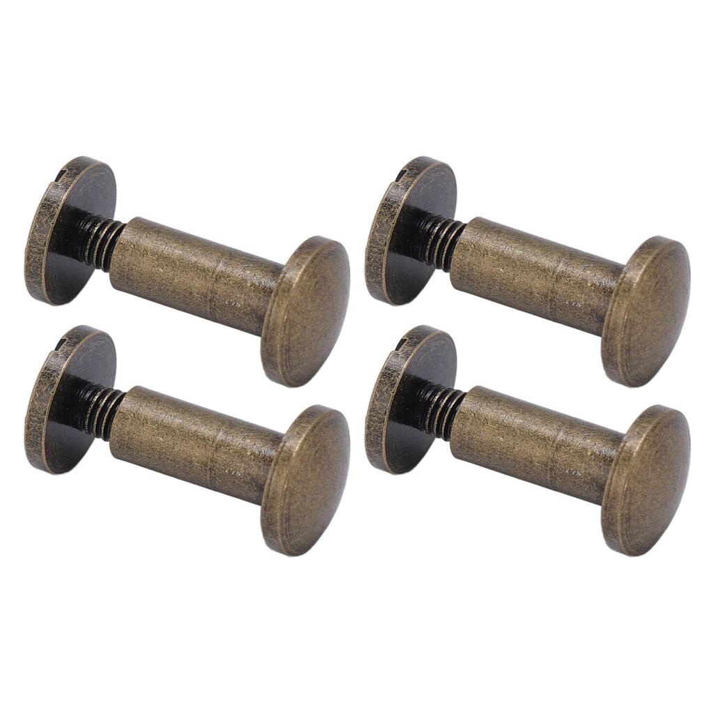 20 комплектов 8 X 10 мм заклепок для крепления, винтов с дуговой головкой и шлицем, цинковый сплав, 8 X 5 мм, шурупы для крепления своими руками из полиуретана