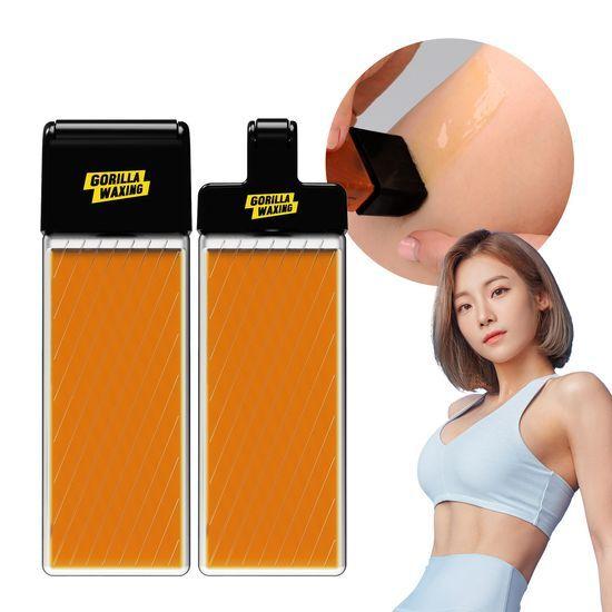 GORILLA WAX Sugaring Wax Roll-On Self-Waxing Kit