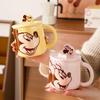 Disney Керамическая кружка Микки и друзья с подставкой для телефона и ложкой