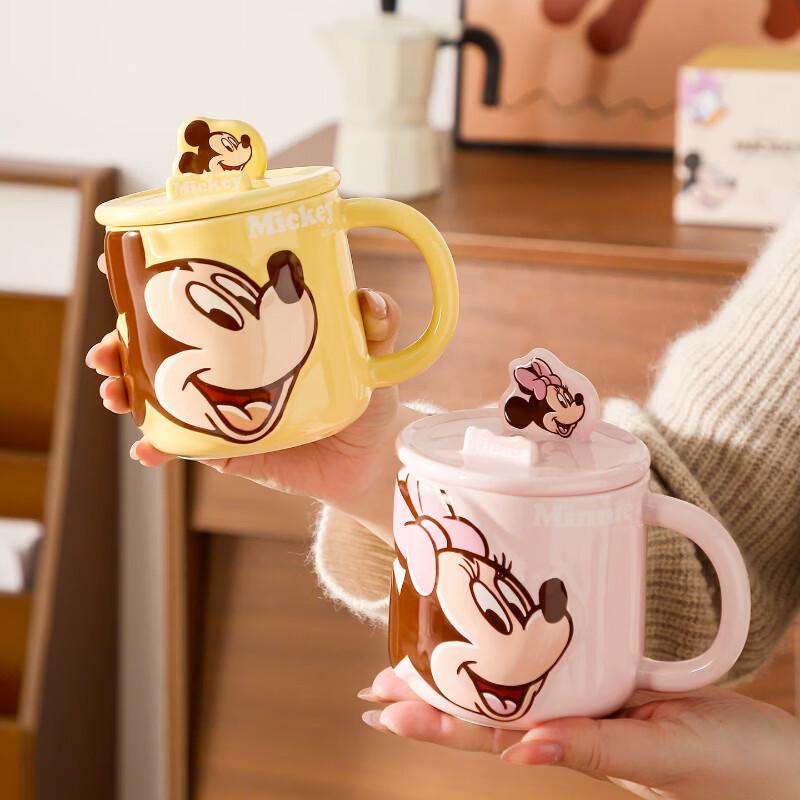 Disney Керамическая кружка Микки и друзья с подставкой для телефона и ложкой