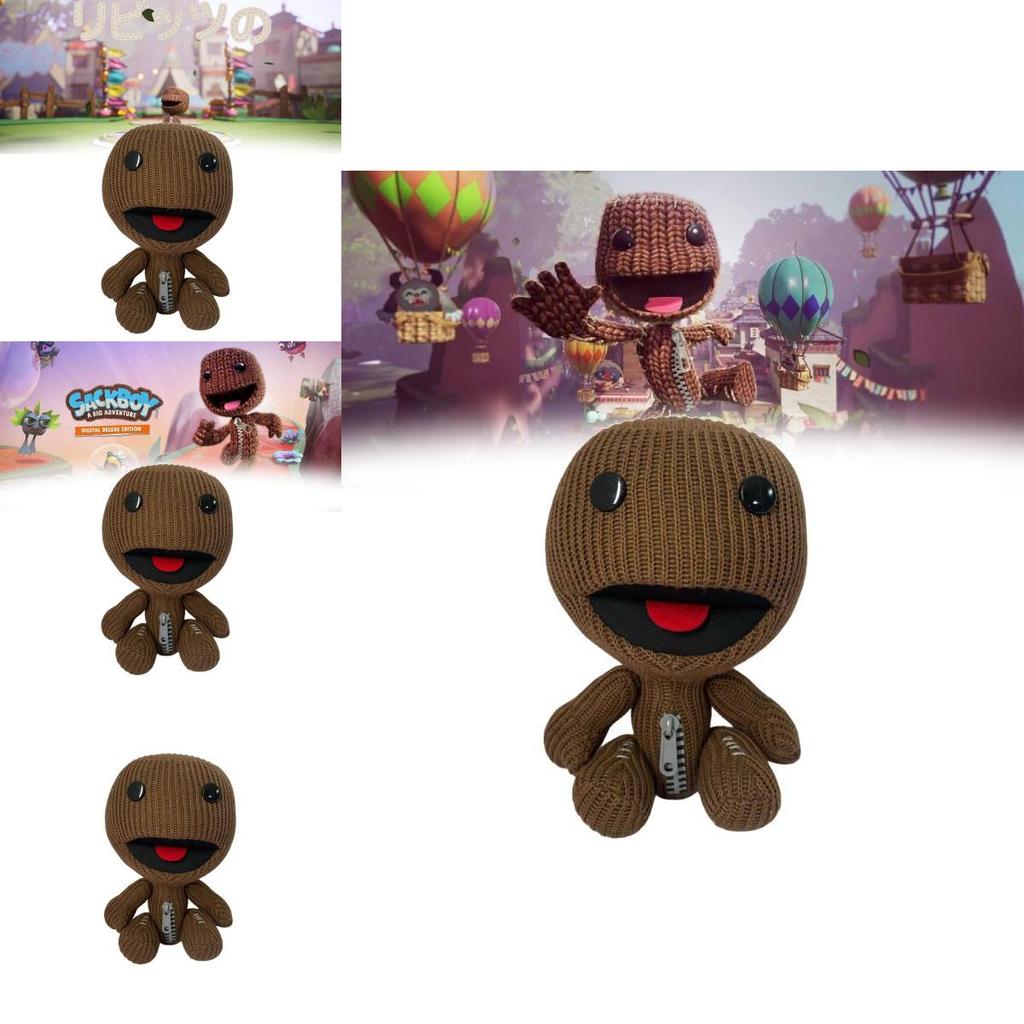 Плюшевая игрушка Sackboy из Little Big Planet 25 см Тканевое чучело животного Для детей