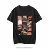 Summer Fashion Heavyweight Retro Unisexs Tshirt English Letters Solid Color Printed High Quality Casual Fitness Street Tshirt