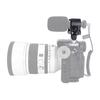 Microphone Holder NICEYRIG Aluminum Alloy Cold Shoe Mount for Shotgun Microphones 18-35mm