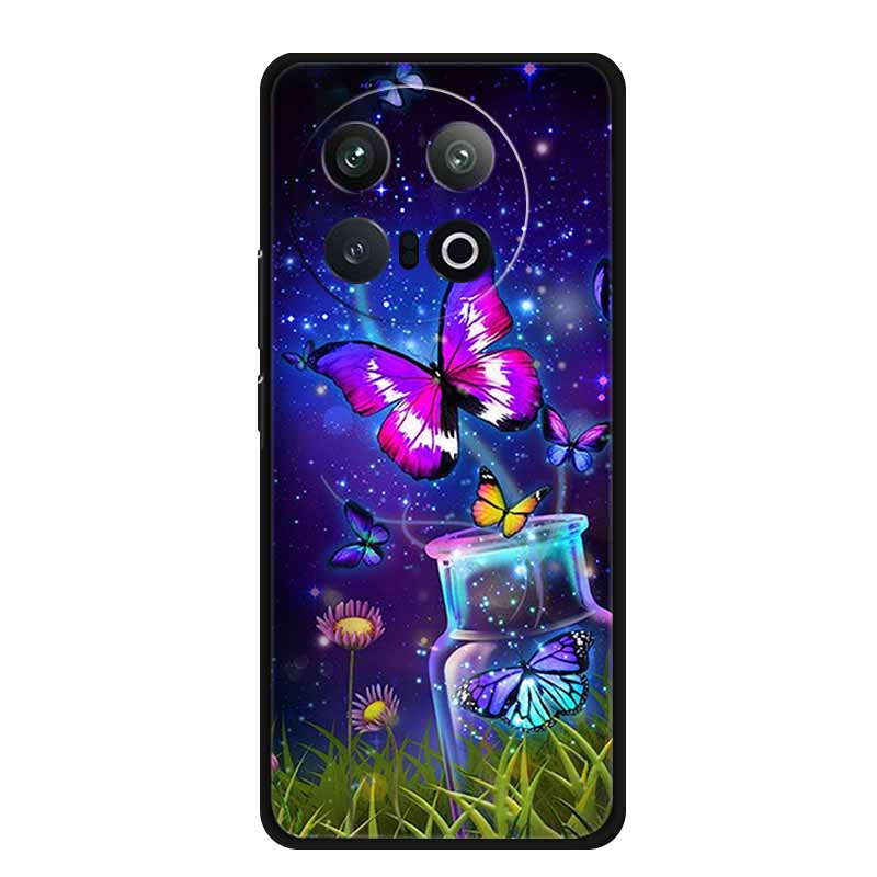 Для Vivo iQOO 13 5G Задняя крышка Чехол iQOO13 Coque Черный Силиконовый Мягкий Чехол для телефона Для Vivo iQOO 13 Чехол 6.82" Ударопрочный Funda Сумка