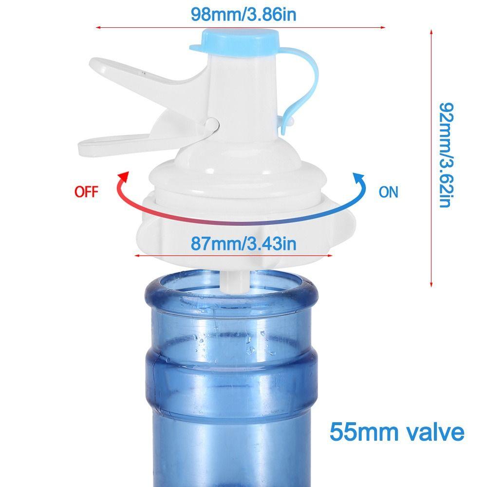 2pcs Manual Operated Water Dispenser Valve Reusable Drinking Water Pump Water Dispenser