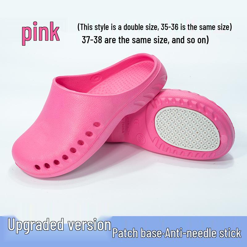 Non-Slip Closed-Toe EVA Surgical Clogs - Soft, Breathable, Comfort for Medical Staff