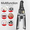 Wire Stripper Pliers 10 In 1 Multi Tool Stripper Electric Cable Stripper Cutter Multifunctional Wire Repair Hand Tool
