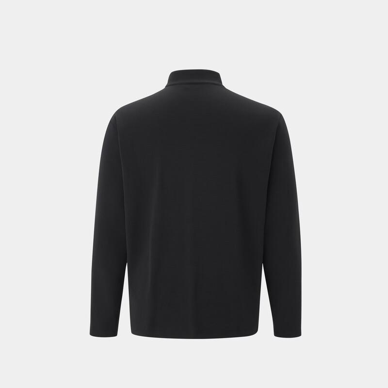Мужская легкая футболка-henley с длинным рукавом и защитой от солнца