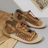 New Sandals Woven Sandals Men's Sandals Casual Beach Shoes Roman Sandals Creek Shoes Outdoor Mountaineering and Wading Shoes