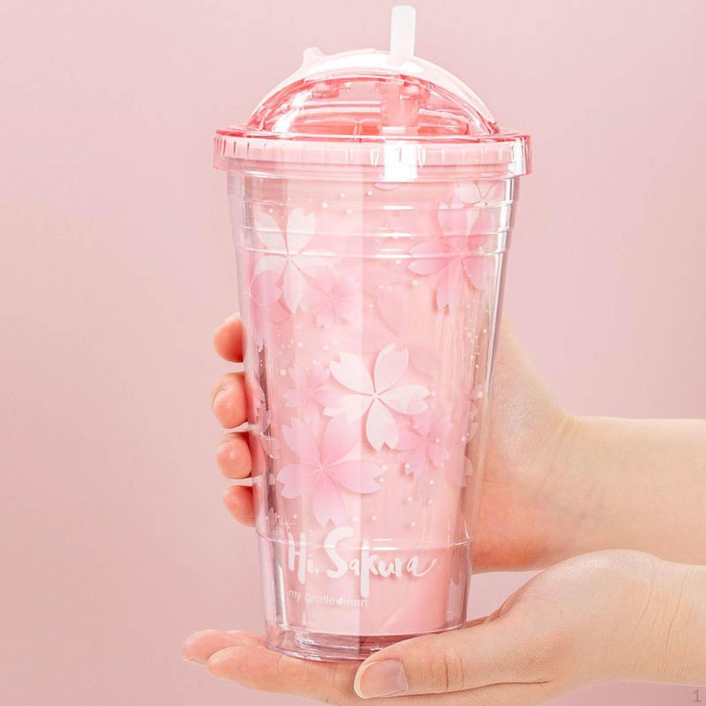 Cups, with Lids and Straw Insulated BPA Reusable Tumbler Cup, Mug for Milk Travel Drinking Boys