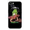 Черный ТПУ чехол для Vivo Y01 Y2 Y12S Y12A Y50 Y15 Y15A Y15S Y17 Y3 Y11 Y50 Y50T Y51S 2019 2020 5G Кавайная лягушка гриб