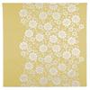 Musubi Furoshiki 150 Kimono Wrap Flower Arabesque Mustard 150cm Cotton