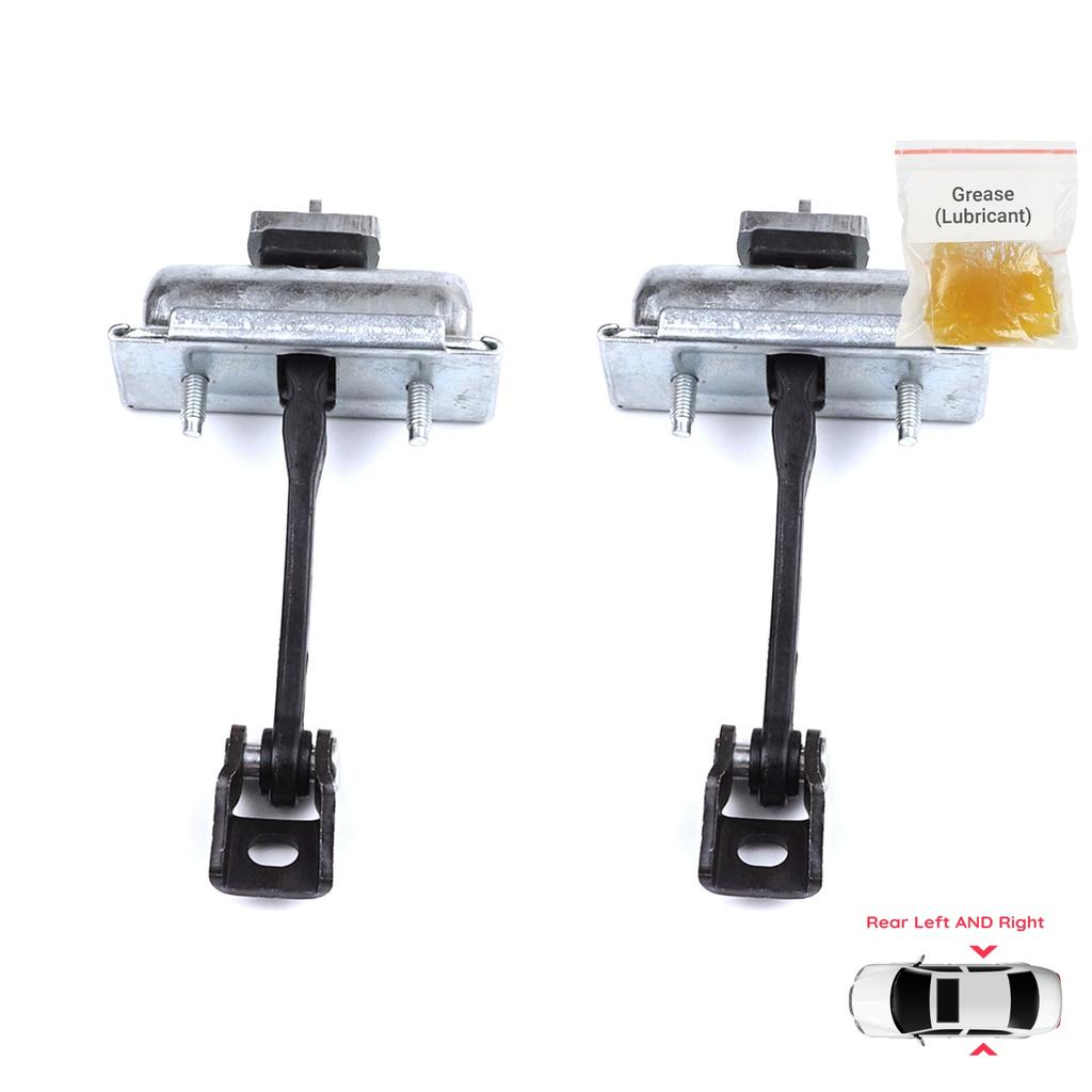 BDP1304-1 2 Pieces Rear Door Hinge Stop Check Strap Limiter for Citroen C3 MK3 Peugeot 208 2008 MK1 5-Door Hatchback 9671891280
