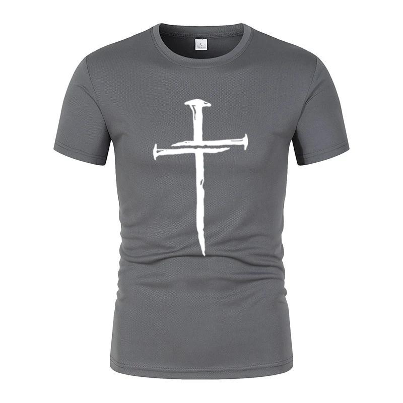 Мужская летняя новая ретро-футболка с короткими рукавами для кросса, повседневная спортивная одежда для фитнеса и бега, быстросохнущая уличная футболка Network Eye