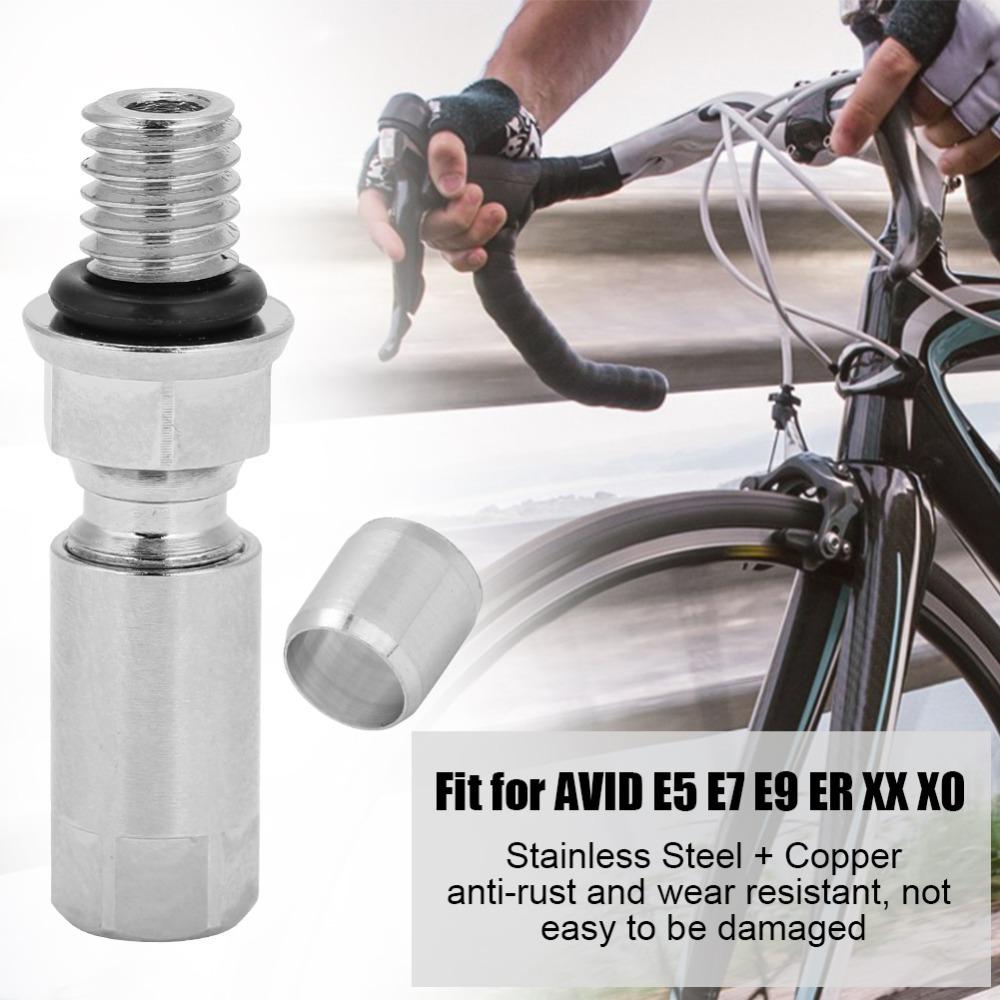 Precise Hose Connector Silver Bicycle Hydraulic Disc Brake Hose Connector for Bike Repair