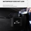 PXIV4 Car Trash Bin Hanging Vehicle Garbage Dust Case Storage Box For MINI Cooper JCW WORKS R55 R56 F55 F56 R57 R58 R59 R60 R50