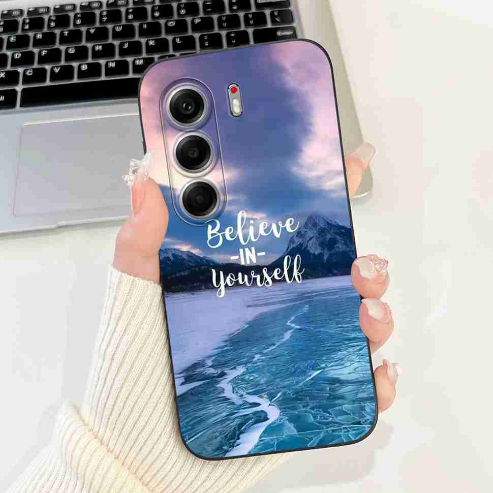 For Tecno Camon 40 Pro 5G Case Fashion Flower Cute Rabbit Soft Silicone Cover For Tecno Camon 40Pro 5G 6.78" Bumper Phone Cases