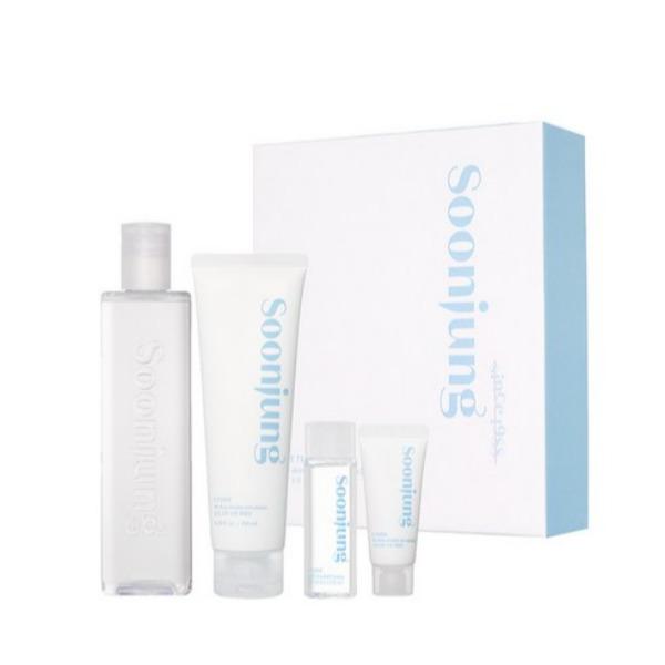 ETUDE SoonJung pH 5.5 Relief Toner + 10-Free Moist Emulsion 2-Piece Set