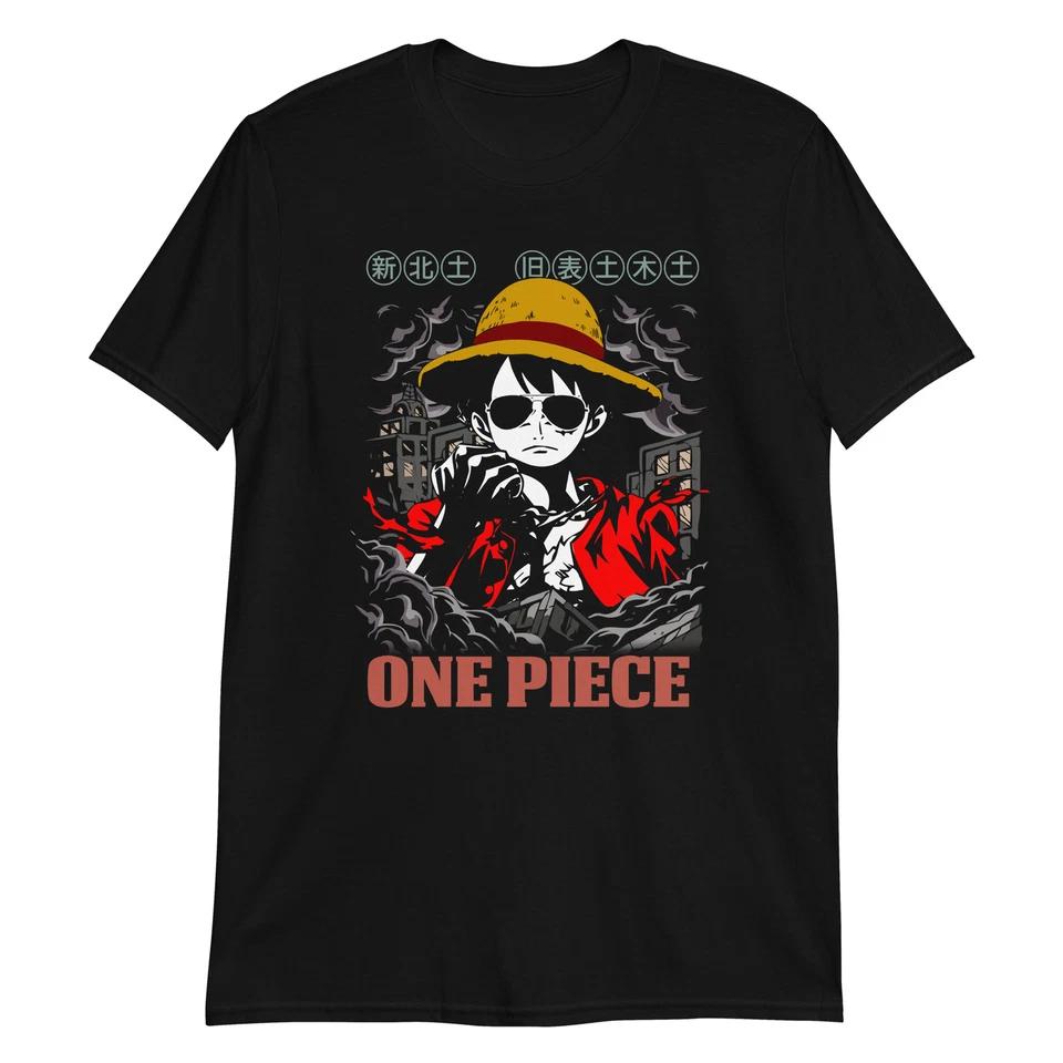 Унисекс Футболка с Аниме One Piece, Хентай Японский Мультфильм Комикс Анимация Манга