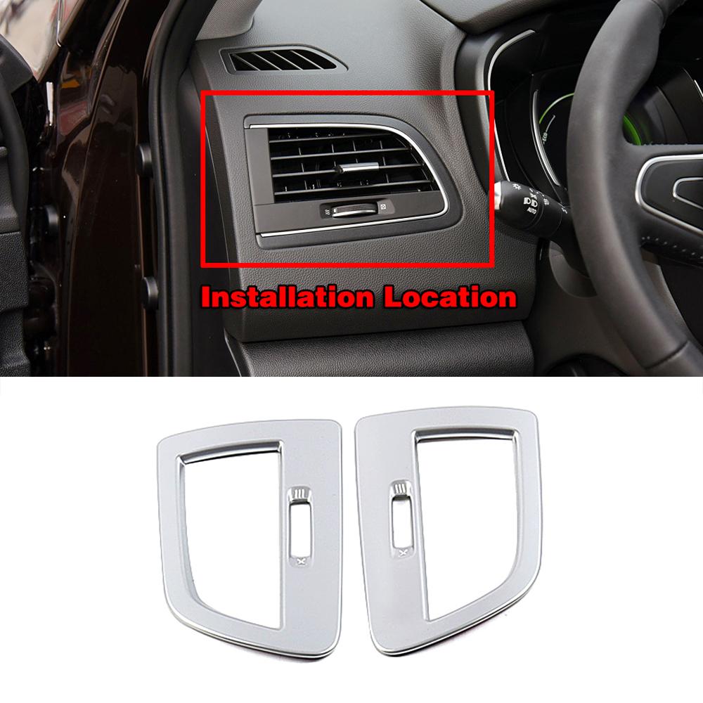 Для Renault Koleos 2017-центральная консоль, кондиционер, розетка переменного тока, вентиляционная панель, накладка, наклейка из АБС-пластика для Samsung