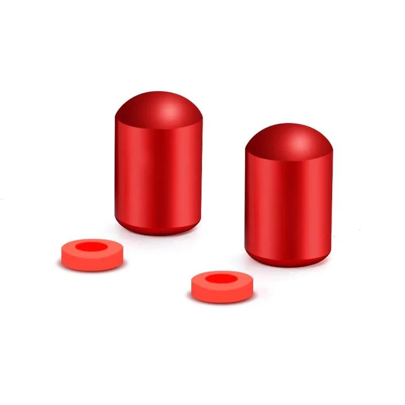 Новая автомобильная наклейка 2026 2025 Горячая 4 шт. Колпачки для клапанов колес автомобильных шин Покрышки для штоков обода шин Водонепроницаемые для Ford RS ST Ranger Mondeo Mk4 Mu