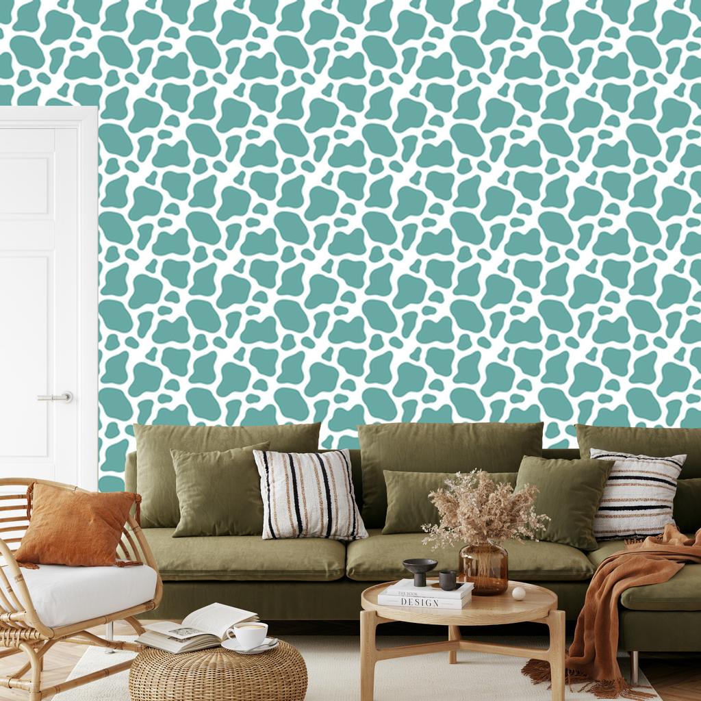 Cow Patches Wallpaper, Sea Background for Living Room and Bedroom 50x1000