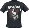Футболка Metallica 40-й Юбилей Ripper Логотип Группы Официальная Мужская Черная