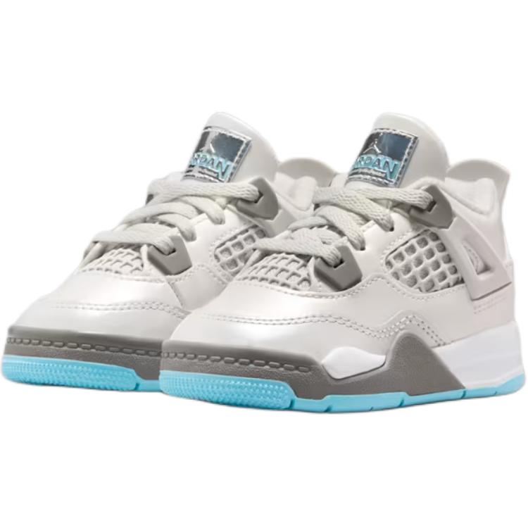 Jordan Детская обувь Air Jordan 4 Низкая Бежевая Для Младенцев и Малышей HV4759-014