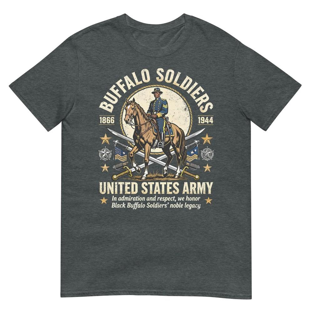 Buffalo Soldiers Black History United States Army Honor Tshirt
